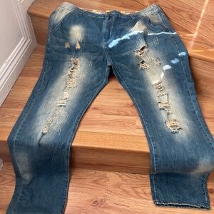 Men’s SHEIN distressed jeans